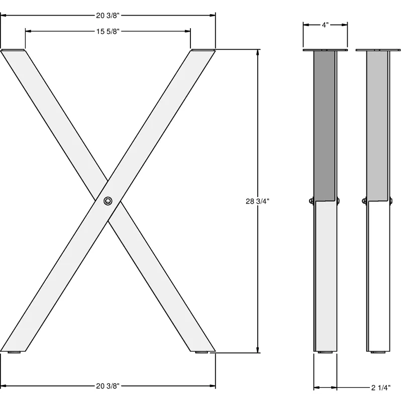 Alexis Table Base