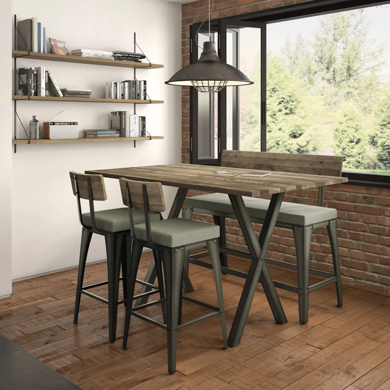 Alex Pub Table Base - Bar Height