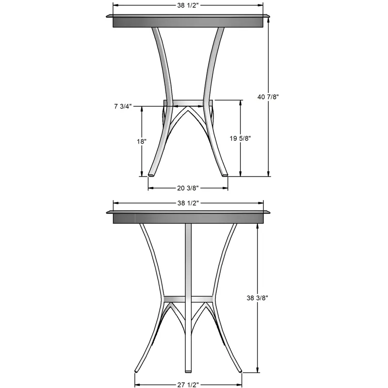 Kai Pub Table Base