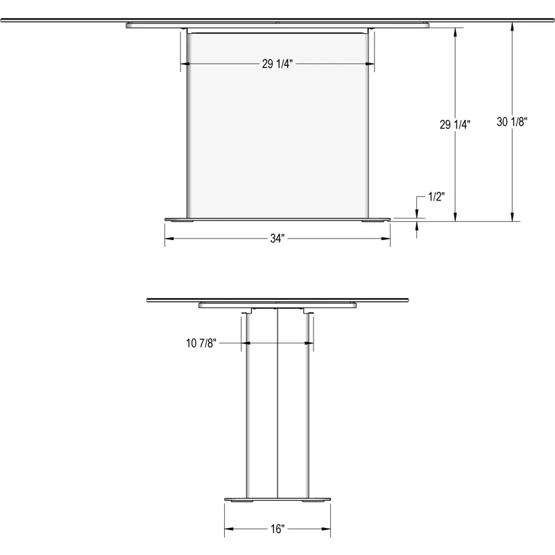Lucarelli Table Base