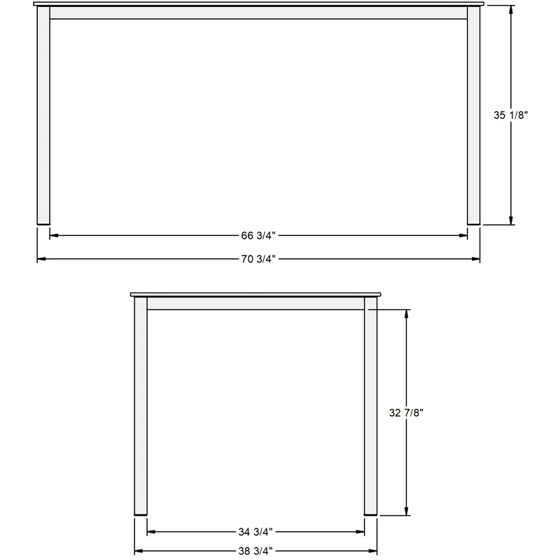 Bennington Pub Table Base - Counter Height