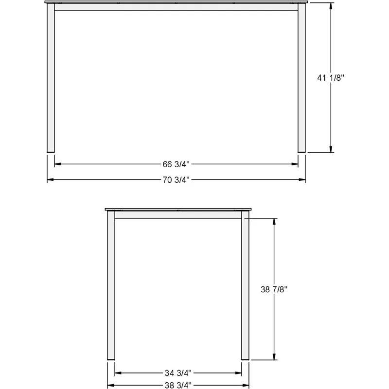 Bennington Pub Table Base - Bar Height