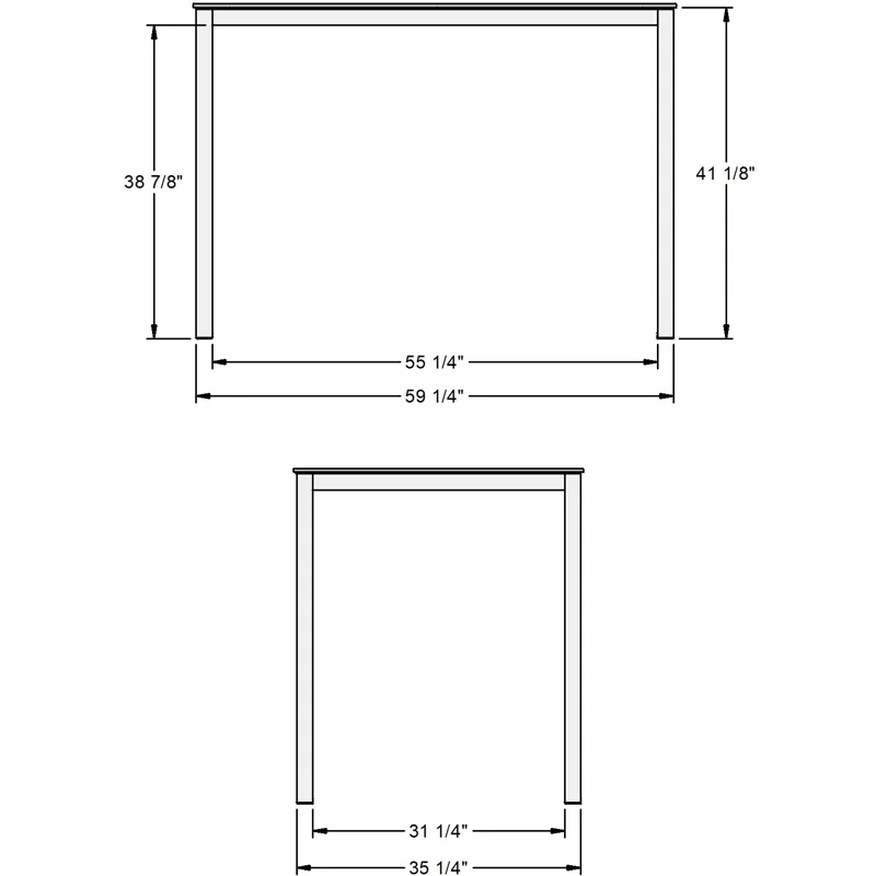 Ricard Pub Table Base - Bar Height