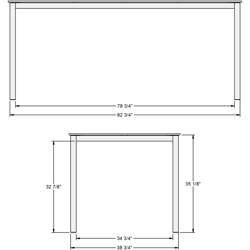 Nicholson Pub Table Base - Counter Height