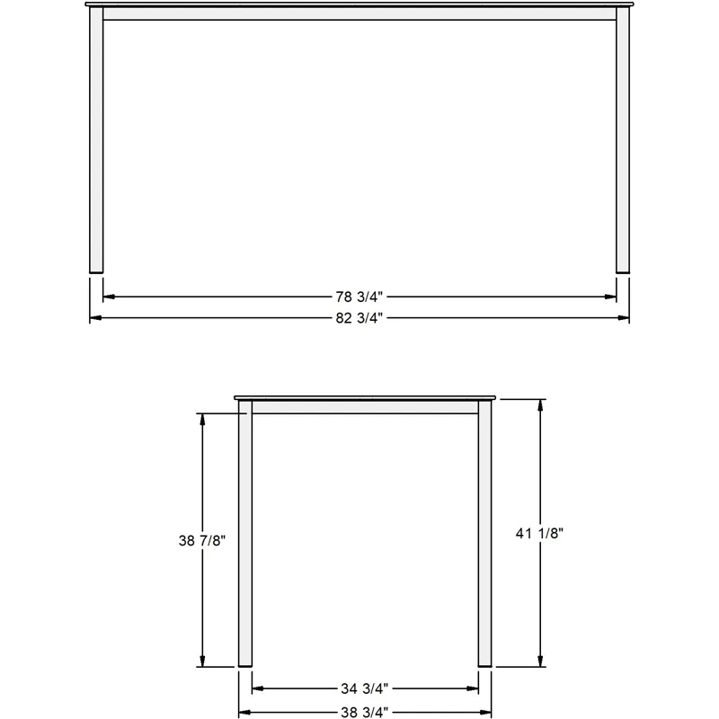 Nicholson Pub Table Base - Bar Height