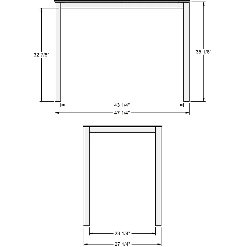 Harrison Pub Table Base - Counter Height
