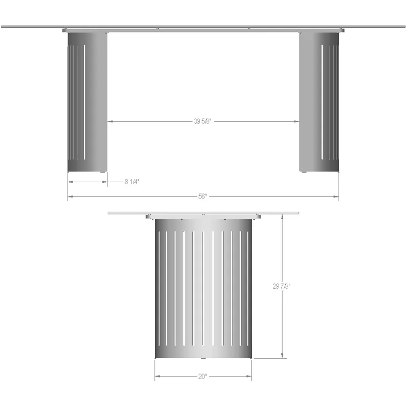 Rachel Table Base
