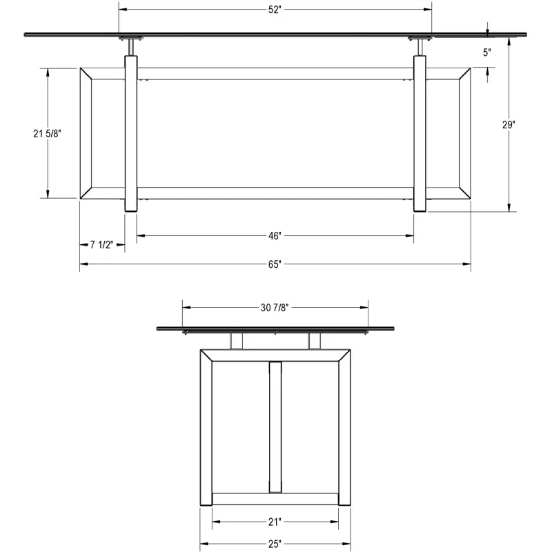 Ezra Table Base