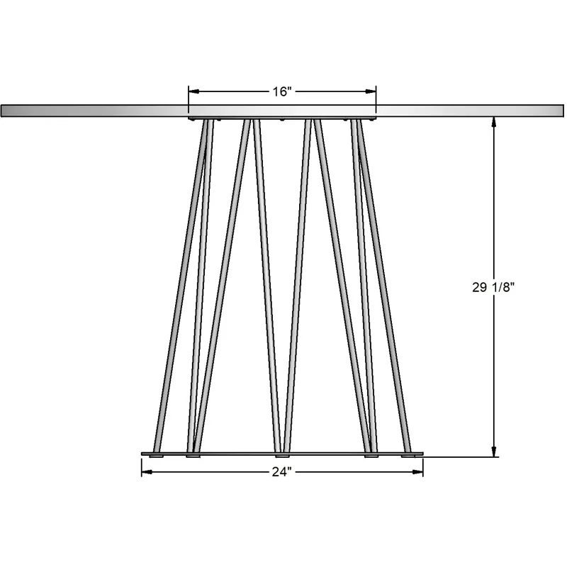 Calypso Table Base