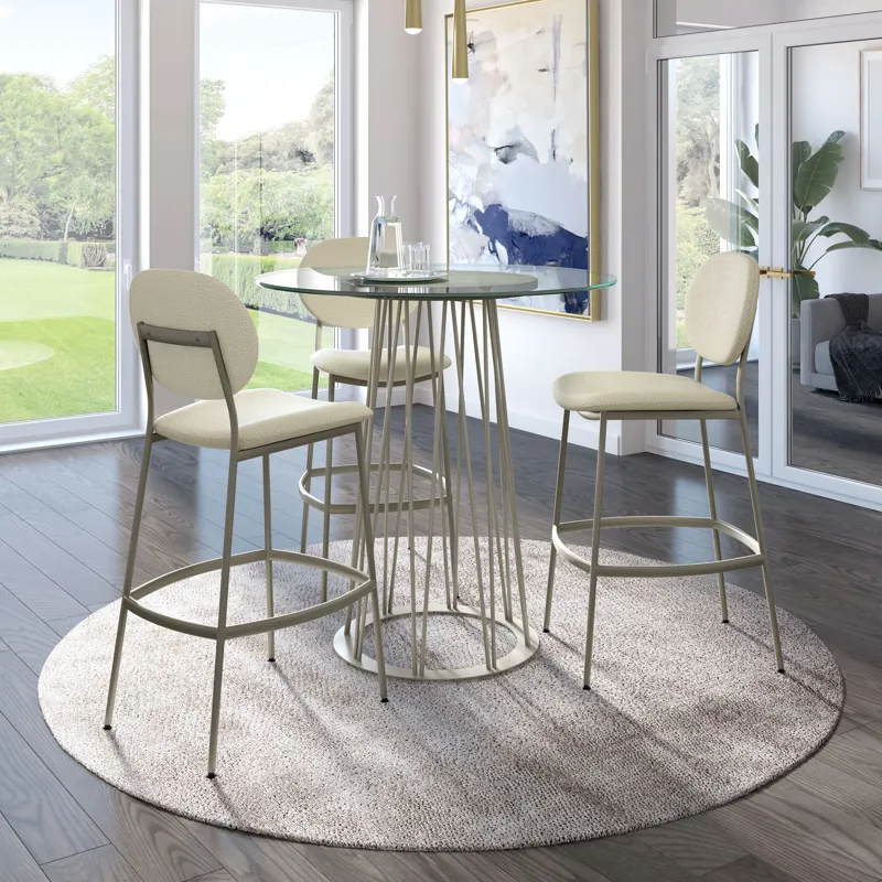 Cassandra Non Swivel Stool - Bar Height