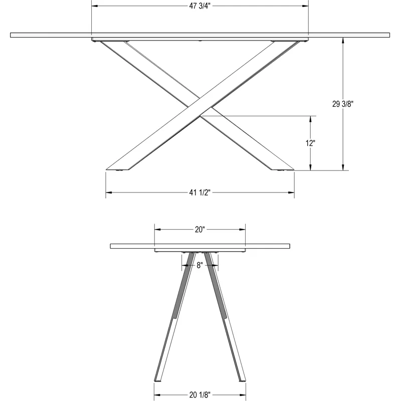 Ascencio Table Base