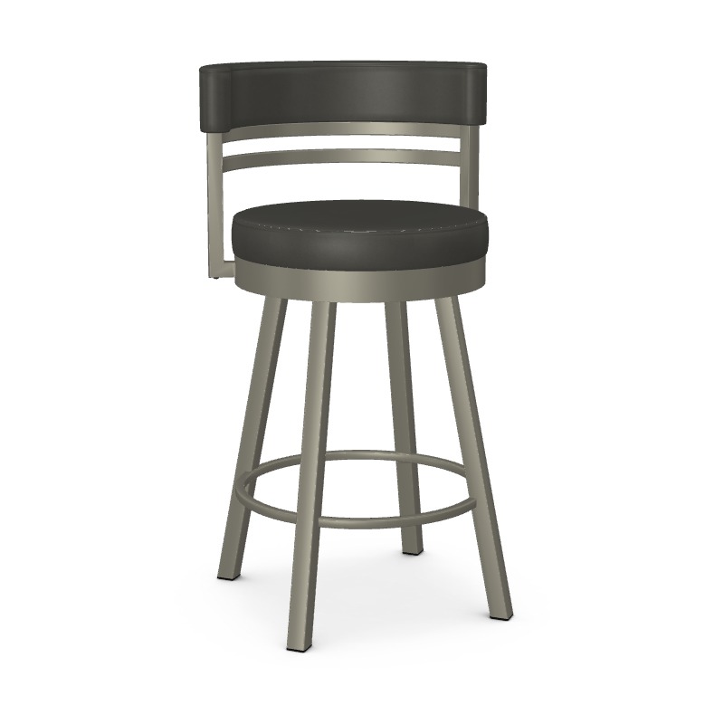 Ronny Swivel Stool Counter Height NIS489813428 by Amisco at The Furniture Mall