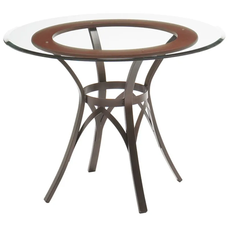 Kai Table with wood ring insert