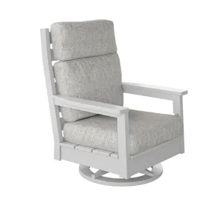 Coastal Highback Swivel Rocker