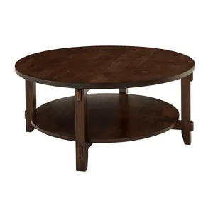 Large Round Coffee Table