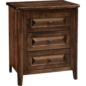Carson 3 Drawer Nightstand