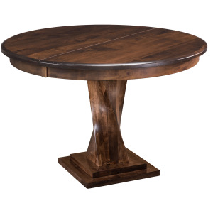 Maple Pedestal Table - Twist Pedestal