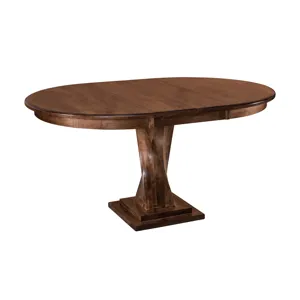 Maple Pedestal Table - Twist Pedestal