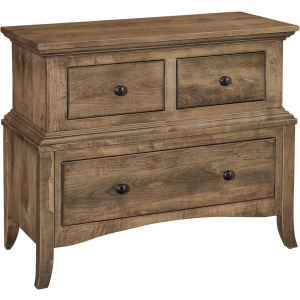 Provence 3 Drawer Wide Nightstand