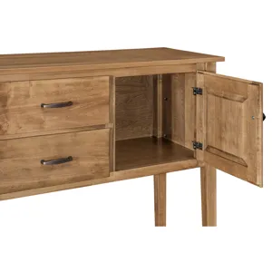 Maple Dining Server 54\" Wide 2 Door & Drawer Sideboard