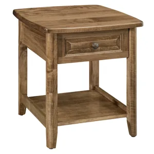 Carson End Table One Drawer
