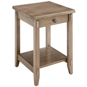 Maple Mission Narrow End Table