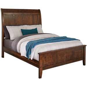 Belmont Sleigh Bed - Queen
