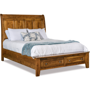Belmont Sleigh Headboard - Queen