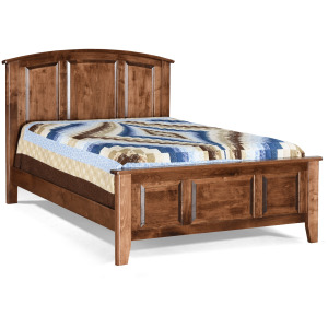 Carson Arched Panel Bed - King