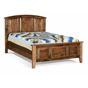 Carson Arched Queen Panel Bed