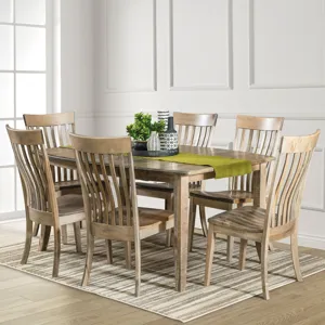 Maple Leg Table 42" X 72" Boat 2 Or 4 Leaves
