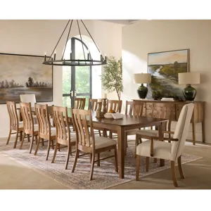 Maple Leg Table - Bow-End Top