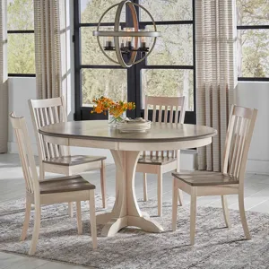 Maple Pedestal Table - Mary Pedestal