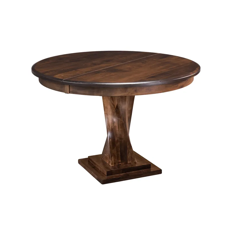 Maple Pedestal Table - Twist Pedestal