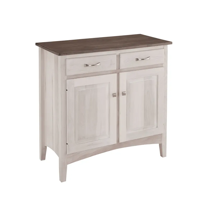 Maple Dining Server 37\" Wide 2 Door Server