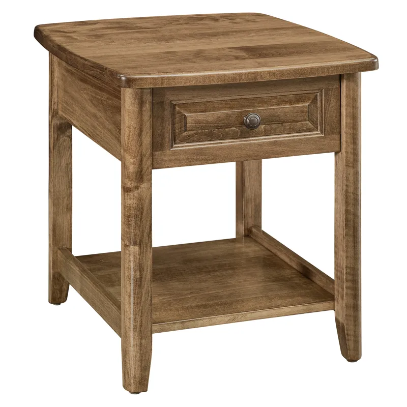 Carson End Table One Drawer