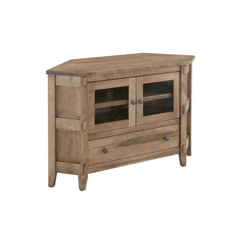 Maple Mission 49" Wide Corner Console