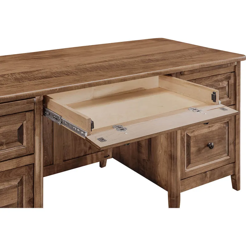 Carson 5 Drawer Executive Desk