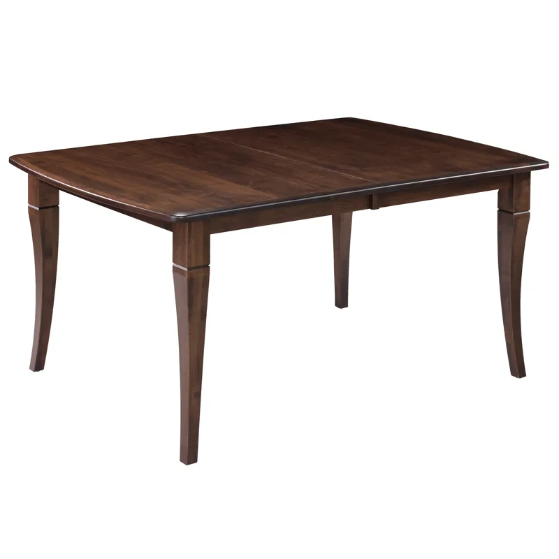 Maple Leg Table - Bow-End Top