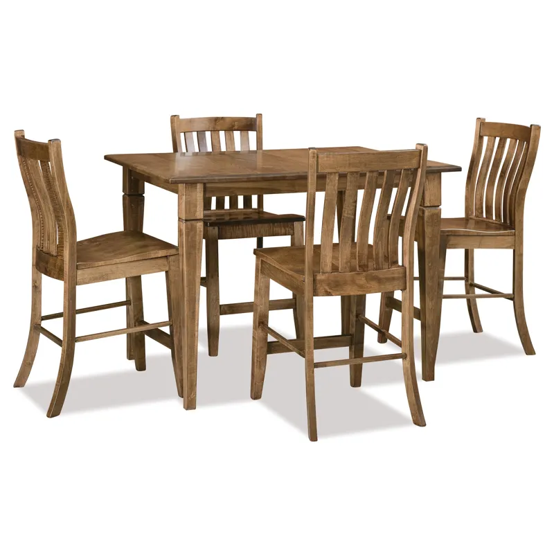 Maple Leg Table 42\" X 72\" Rectangle 18\" Leaf