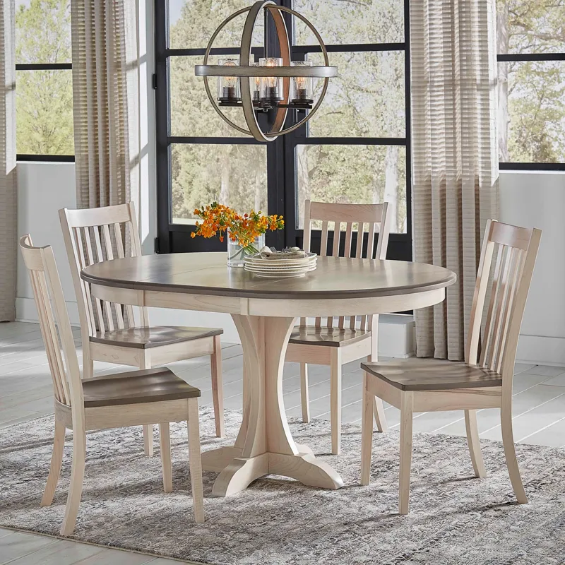 Maple Pedestal Table - Mary Pedestal