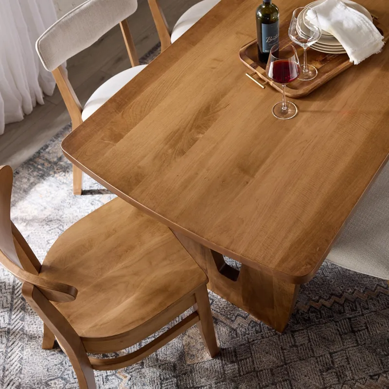 Modern Maple Charlotte Trestle