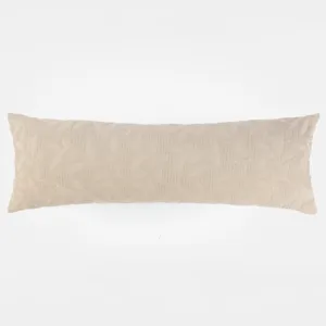 Virginia Sham Body Pillow - Taupe