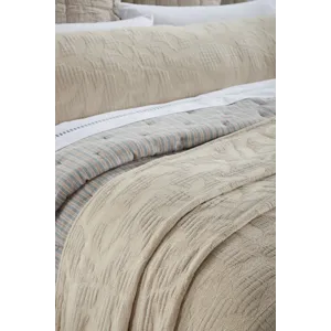 Virginia Coverlet - Taupe