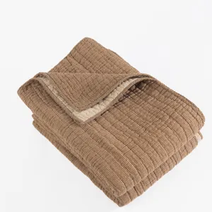 Garrett Quilt - Saddle