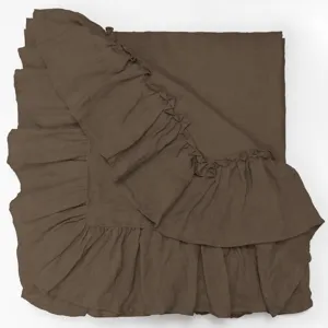 Caprice King Duvet Cover - Walnut Brown