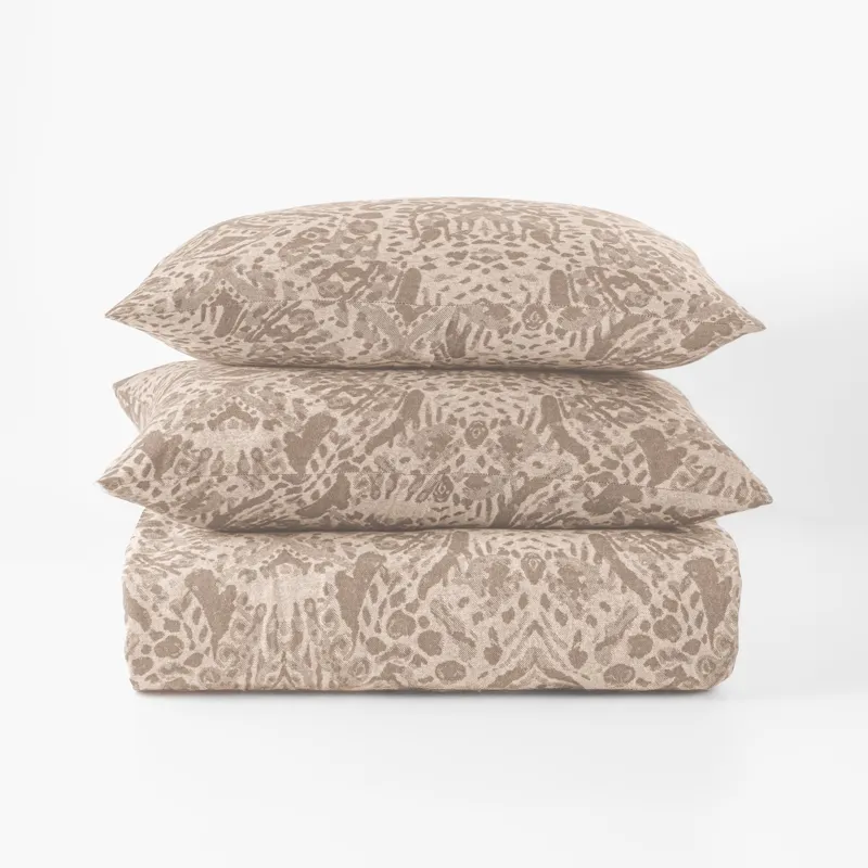 Ramira Duvet Cover - Mushroom
