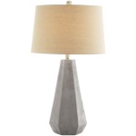 29" Table Lamp - Concrete