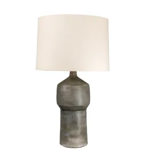 25.5" Table Lamp - Aged Gray