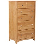 Alder Shaker 6 Drawer Chest